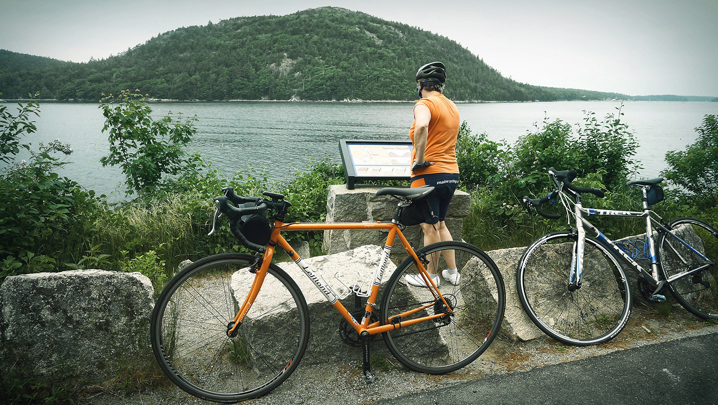 Biking in Acadia National Park