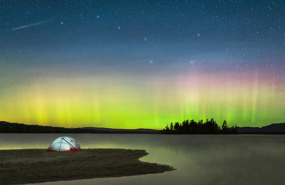 Watching Maine's Night Sky