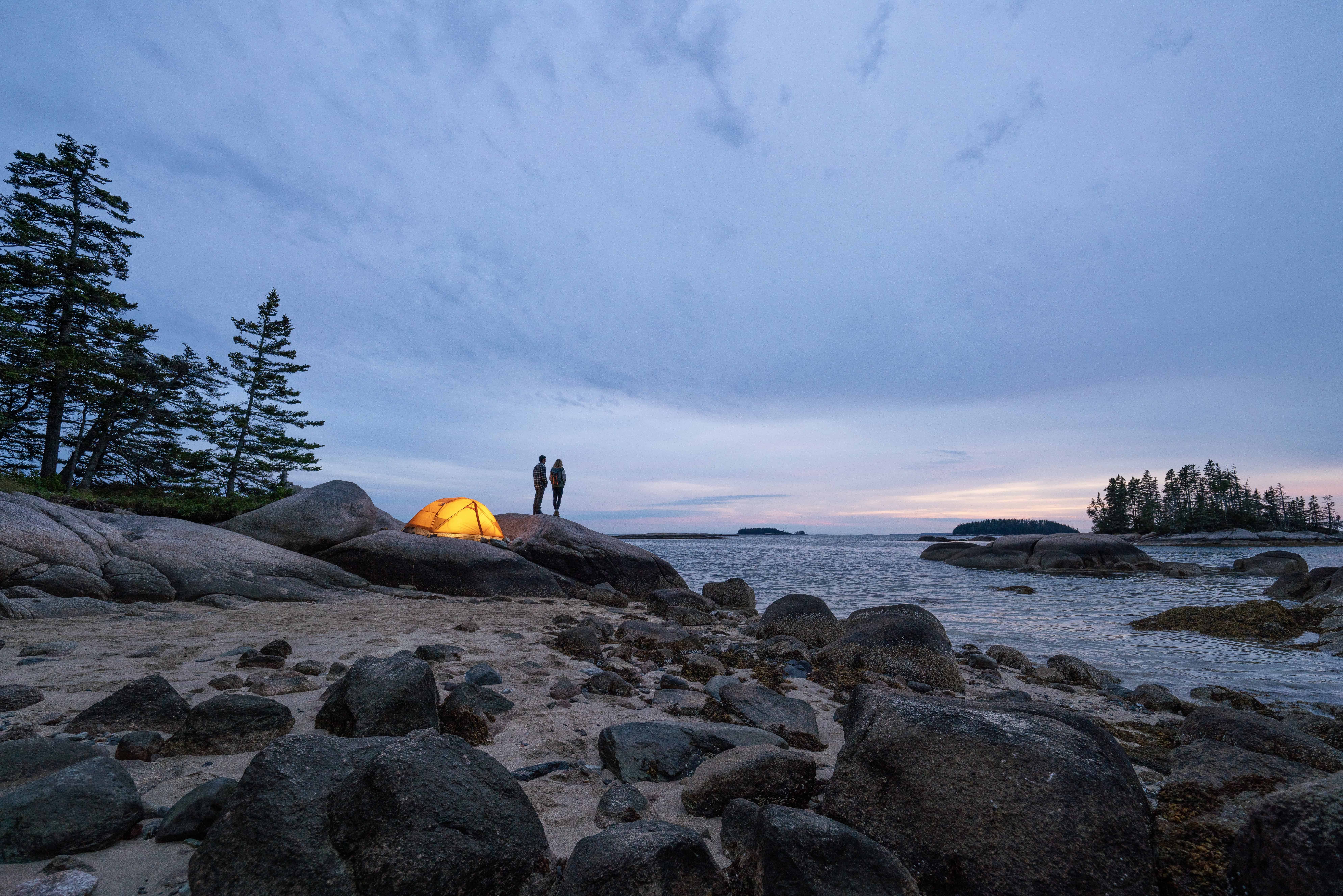 Backcountry Camping in Maine