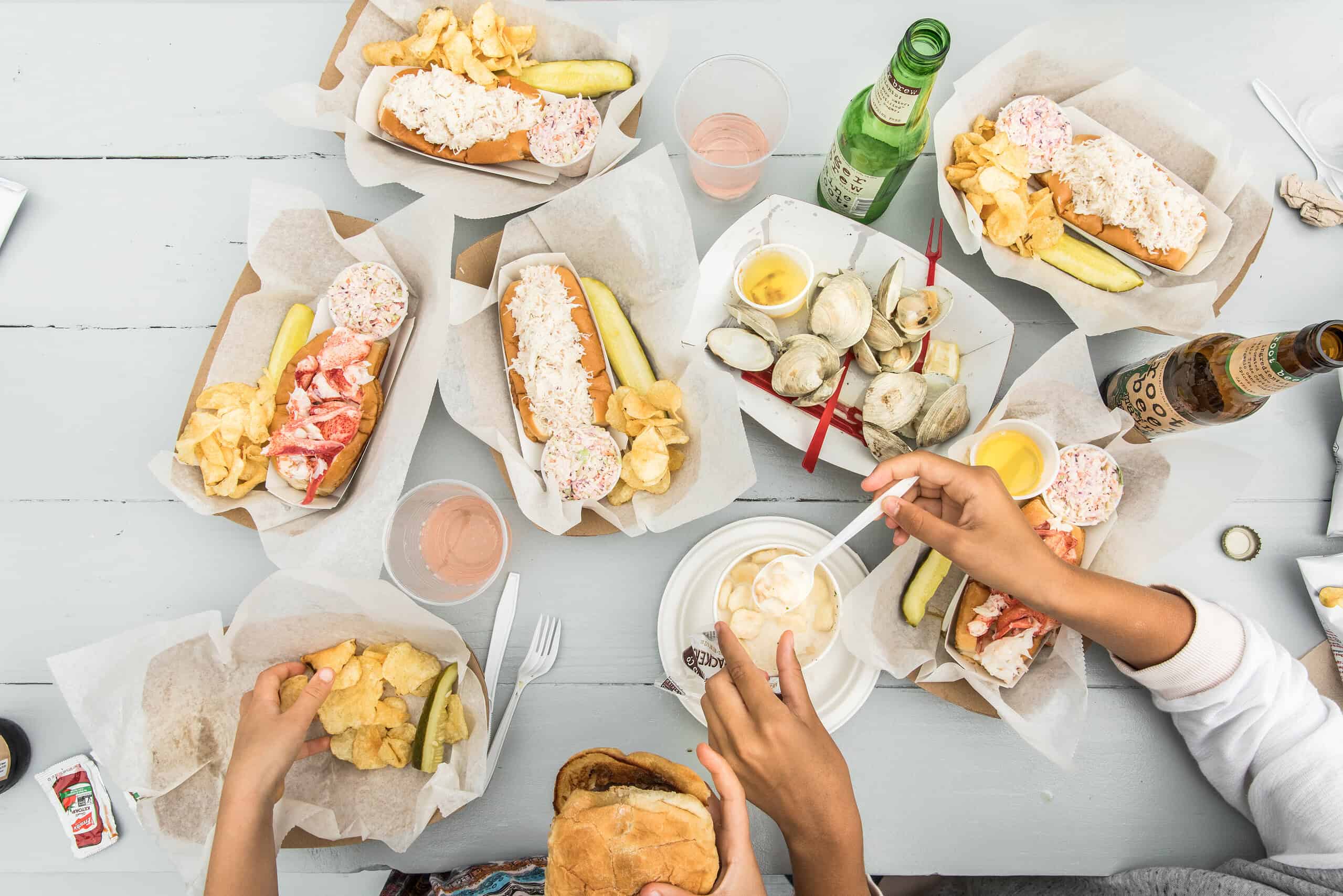 Maine Crab Rolls